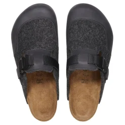 Sko<Birkenstock Boston Nova Felt Sko Mørkegrå