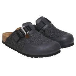 Sko<Birkenstock Boston Nova Felt Sko Mørkegrå