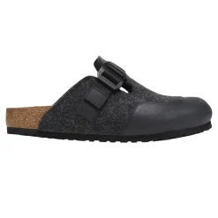 Sko<Birkenstock Boston Nova Felt Sko Mørkegrå
