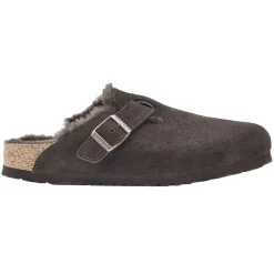 Sko<Birkenstock Boston Shearling Narrow Mocca Sko Brun