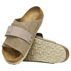 Sko<Birkenstock Kyoto Antique Taupe Regular Sko Brun/Beige