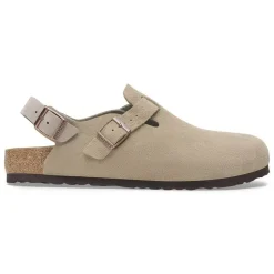 Sko<Birkenstock Tokio Suede Narrow Taupe Sko Taupe
