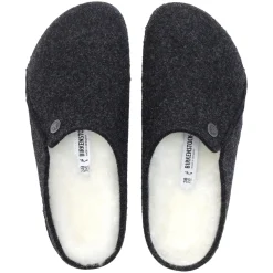 Sko<Birkenstock Zermatt Rivet wool felt Narrow Sko Sort
