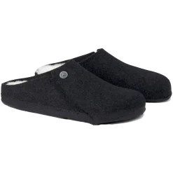 Sko<Birkenstock Zermatt Rivet wool felt Narrow Sko Sort