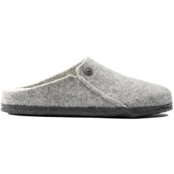 Sko<Birkenstock Zermatt Rivet Wool Felt Narrow Sko Lysegrå
