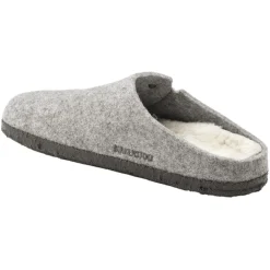 Sko<Birkenstock Zermatt Rivet Wool Felt Narrow Sko Lysegrå