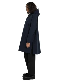 Jakke|Jakke<Blæst Aalesund Poncho Jakke Navy Dark Navy