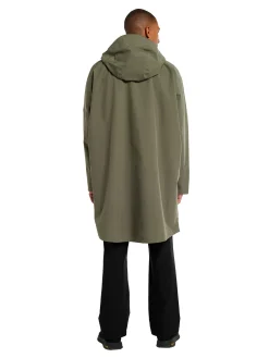 Jakke|Jakke<Blæst Aalesund Poncho Jakke Oliven Grape Leaf