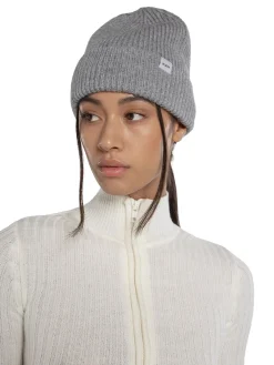 Tilbehør|Hodeplagg<Blæst Beanie Lue Lysegrå Grey Melange