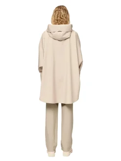 Jakke<Blæst Bergen Poncho Jakke Beige