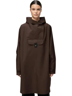 Jakke<Blæst Bergen Poncho Jakke Brun Java