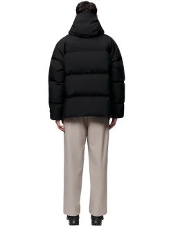 Jakke<Blæst Grotli Down Jacket Black Jakke Sort