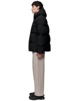 Jakke<Blæst Grotli Down Jacket Black Jakke Sort