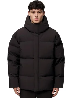 Jakke<Blæst Grotli Down Jacket Brown Soil Jakke Mørkebrun