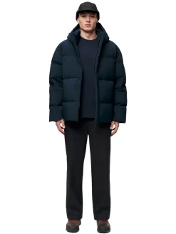 Jakke<Blæst Grotli Down Jacket Dark Navy Jakke Marine