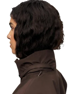 Jakke<Blæst Klipra Coat Jakke Mørkebrun Java