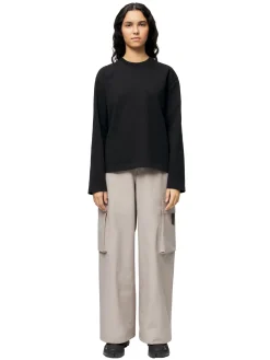 Bukser<Blæst Klipra Pant Bukse Beige Grå Low Tide