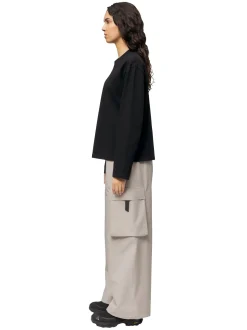 Bukser<Blæst Klipra Pant Bukse Beige Grå Low Tide