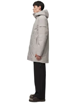 Jakke<Blæst Olden Primaloft Parka Low Tide Jakke Beige Grå