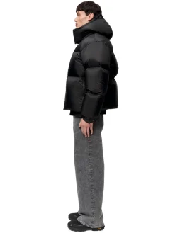 Jakke<Blæst Perma Lightweight Down Jacket Black Jakke Sort