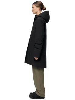 Jakke<Blæst Ramoen Primaloft Parka Black Jakke Sort