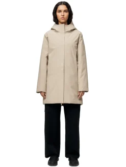 Jakke<Blæst Ramoen Primaloft Parka Beige Jakke Beige