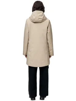 Jakke<Blæst Ramoen Primaloft Parka Beige Jakke Beige