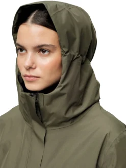 Jakke<Blæst Ramoen Primaloft Parka Grape Leaf Jakke Grønn