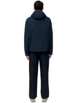 Jakke<Blæst Randers Insulated Hoody Jacket Jakke Mørkeblå Navy