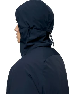 Jakke<Blæst Randers Insulated Hoody Jacket Jakke Mørkeblå Navy