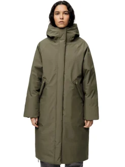 Jakke<Blæst Røros Down Coat Grape Leaf Jakke Grønn