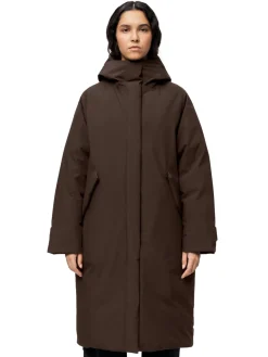 Jakke<Blæst Røros Down Coat Java Jakke Brun