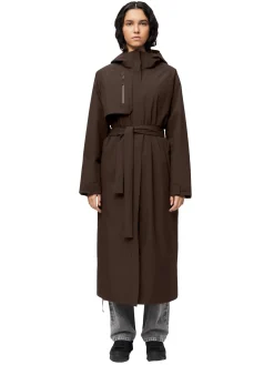 Jakke<Blæst Åse Insulated Coat Jakke Brun Java