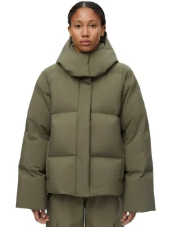 Jakke<Blæst Selje Down Jacket Jakke Grønn Grape Leaf