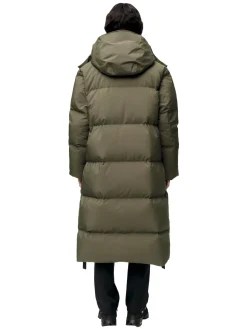 Jakke<Blæst Stranda Down Coat Jakke Grønn Grape Leaf