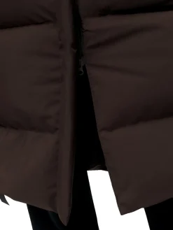 Jakke<Blæst Stranda Down Coat Jakke Mørkebrun Java