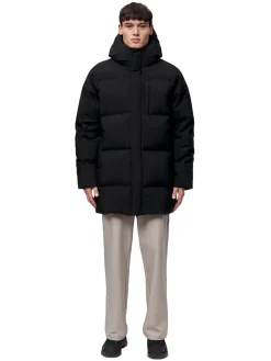 Jakke<Blæst Ulla Down Jacket Black Jakke Sort