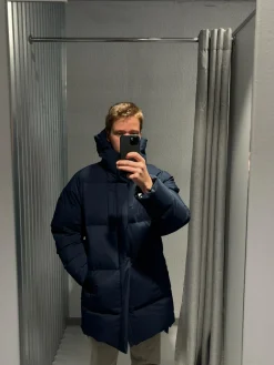 Jakke<Blæst Ulla Down Jacket Dark Navy Jakke Navy