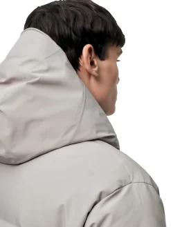 Jakke<Blæst Ulla Down Jacket Low Tide Jakke Beige Grå