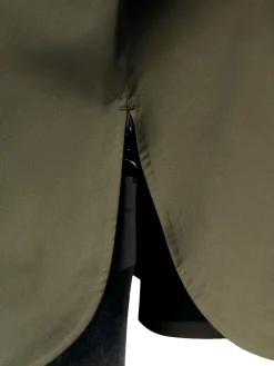 Jakke<Blæst Voss Poncho Jakke Oliven Grape Leaf