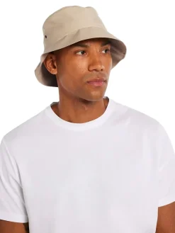 Hodeplagg|Hodeplagg<Blæst Øya Bucket Hat Bøttehatt Beige