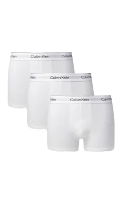 Undertøy|Tilbehør<Calvin Klein Underwear Boxer Brief Modern Cotton 3PK Boxershorts Hvit