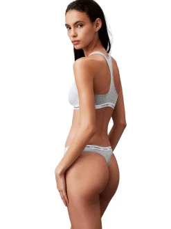 Undertøy<Calvin Klein Underwear Thong Modern Logo 3PK Undertøy Hvit/Grå/Sort