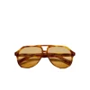 Solbriller|Solbriller<Chimi Eyewear Doris Honey Tortoise Solbriller Brun/Gul