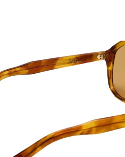 Solbriller|Solbriller<Chimi Eyewear Doris Honey Tortoise Solbriller Brun/Gul