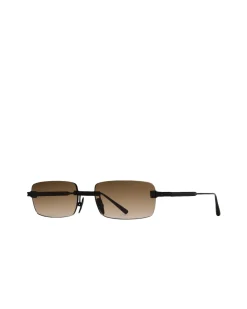 Solbriller|Solbriller<Chimi Eyewear Rimless Parallel Brown Gradient Solbriller Lysebrun