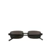 Solbriller|Solbriller<Chimi Eyewear Rimless Parallel Black Solbriller Sort