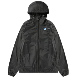 Jakke|Jakke<Comme des Garcons Play Unisex K-Way Jacket Black Emblem Jakke Sort