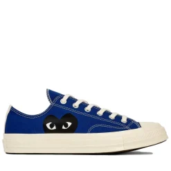 Sko|Sko<Comme des Garcons Play x Converse CDG Big Heart LOW Top Blue Sko Blå
