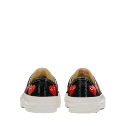 Sko|Sko<Comme des Garcons Play x Converse CDG Multi Heart Low Top Sko Sort